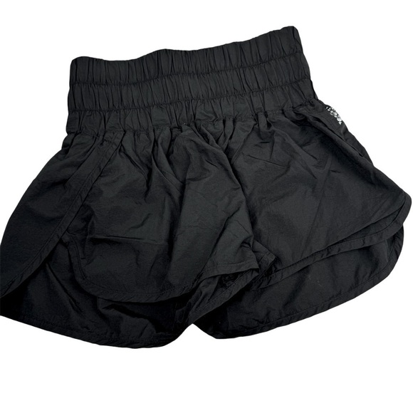 Free People FPM The Way Home Black High Rise Running Shorts - Picture 1 of 7